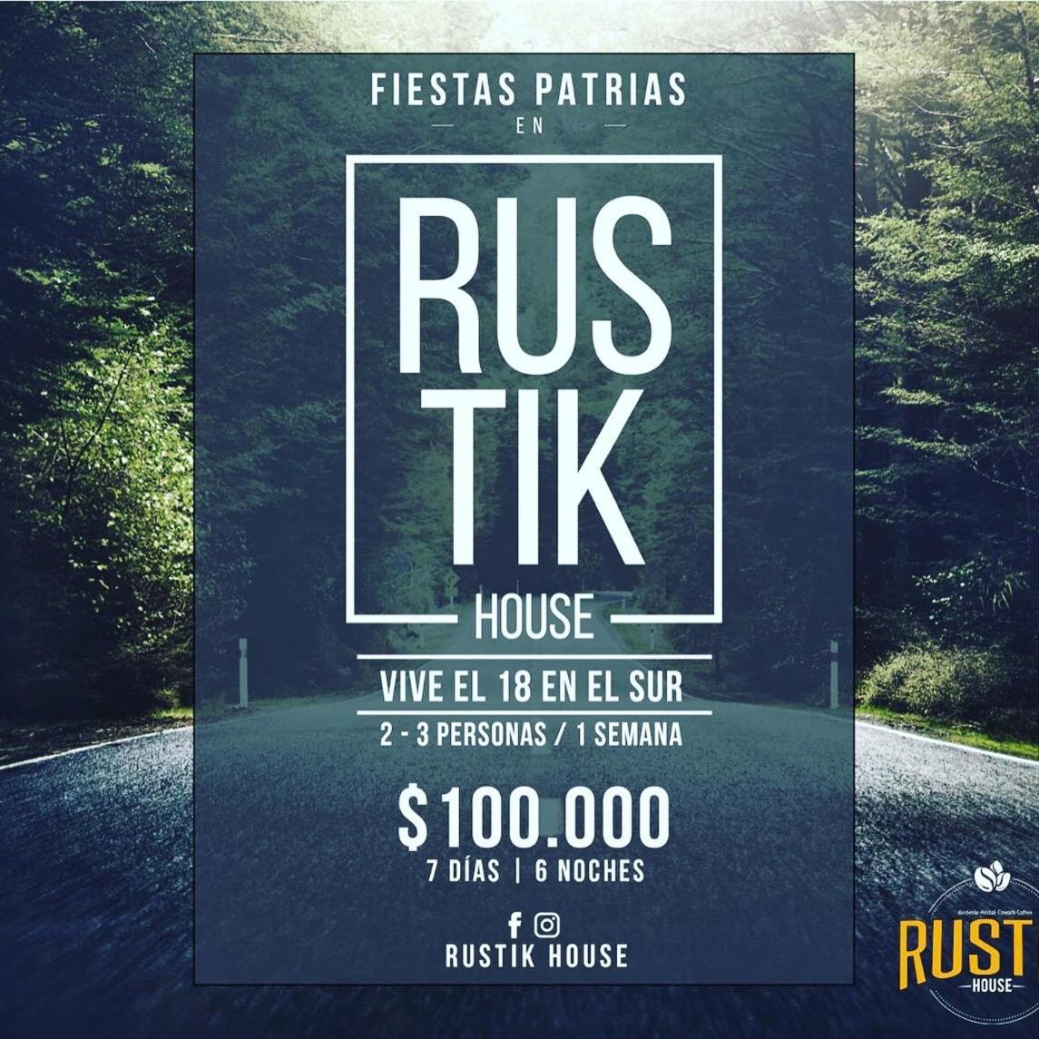 Rustik Hostel Puerto Montt Extérieur photo
